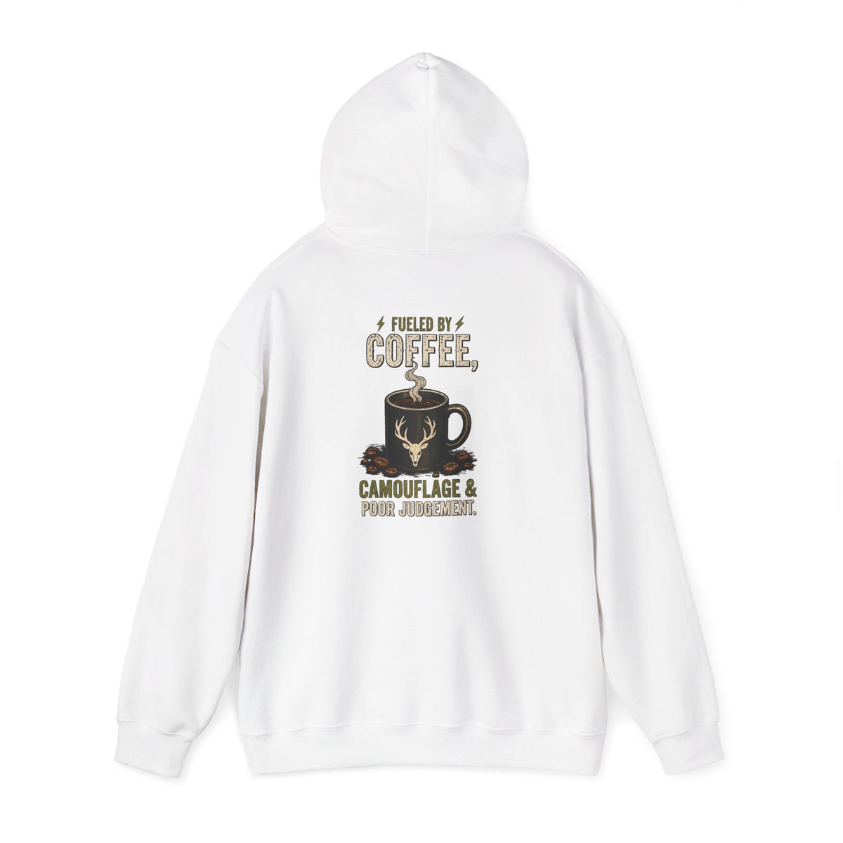 Coffee, Camouflage & Pour Judgment Hoodie