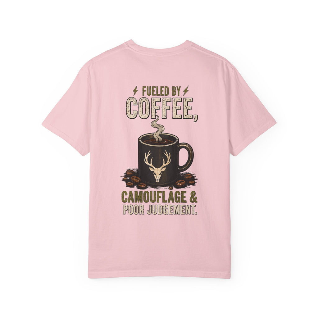 Coffee, Camouflage & Pour Judgment Tee