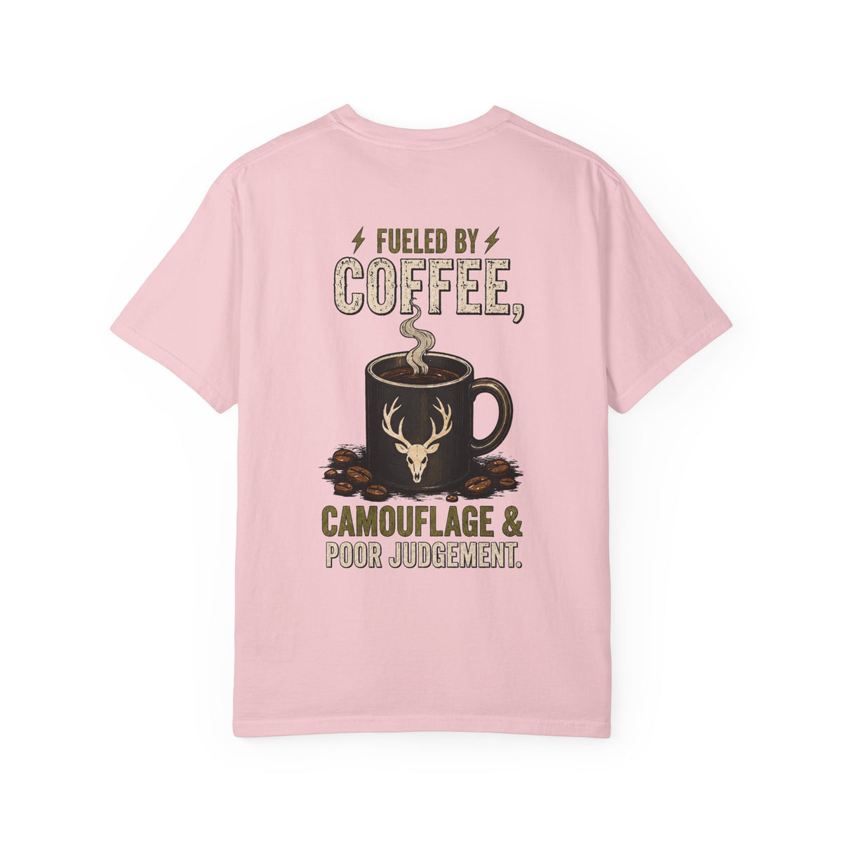 Coffee, Camouflage & Pour Judgment Tee