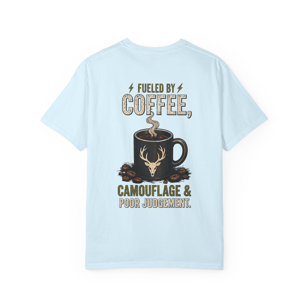 Coffee, Camouflage & Pour Judgment Tee