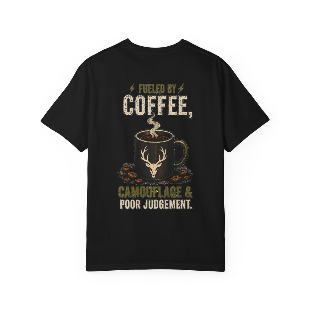 Coffee, Camouflage & Pour Judgment Tee