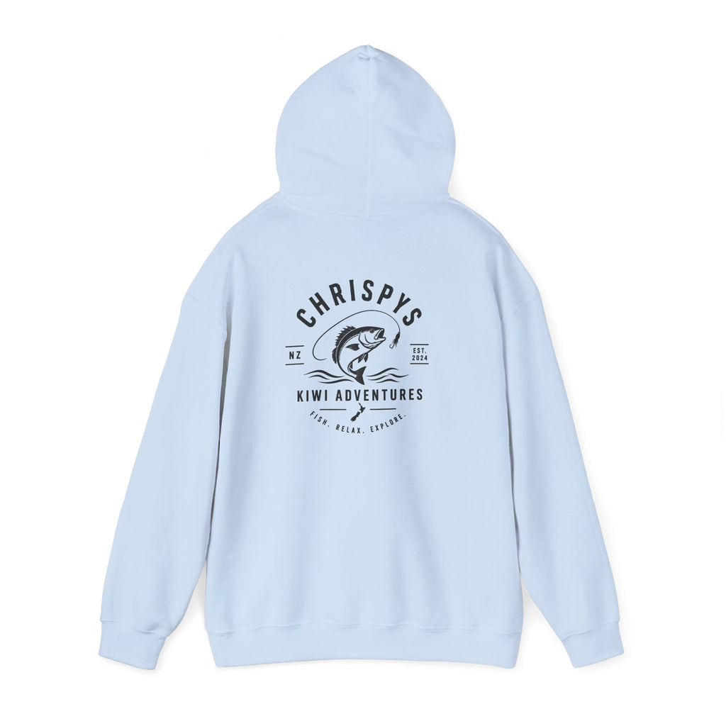 Chrispy’s Kiwi Adventures Fishing Hoodie