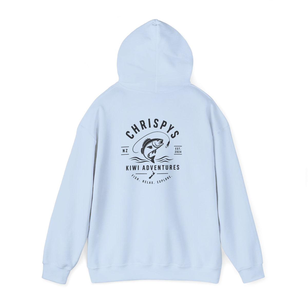 Chrispy’s Kiwi Adventures Fishing Hoodie