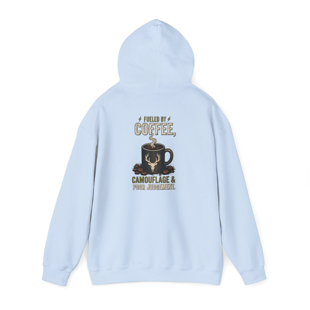 Coffee, Camouflage & Pour Judgment Hoodie