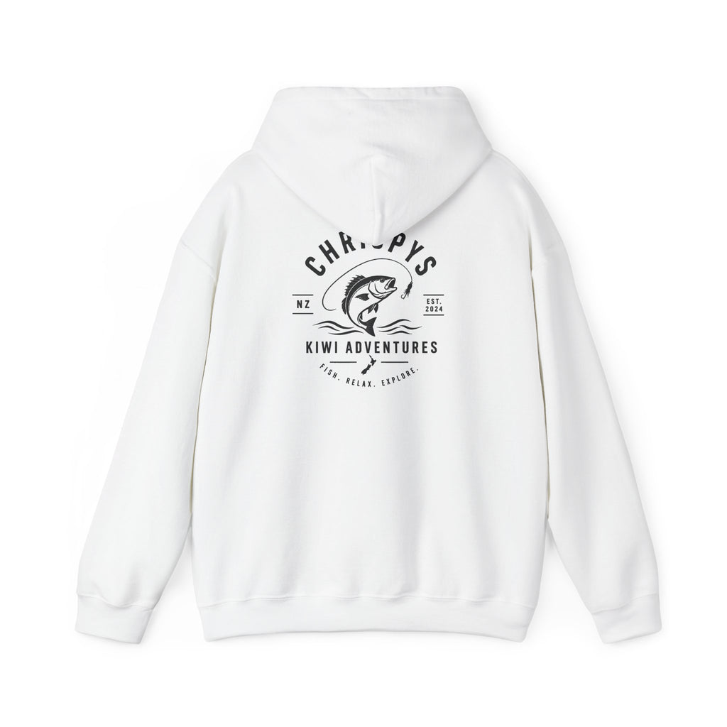 Chrispy’s Kiwi Adventures Fishing Hoodie