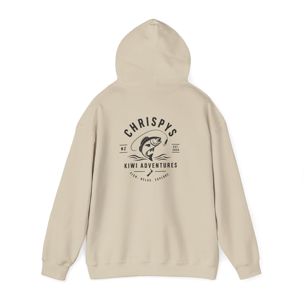 Chrispy’s Kiwi Adventures Fishing Hoodie