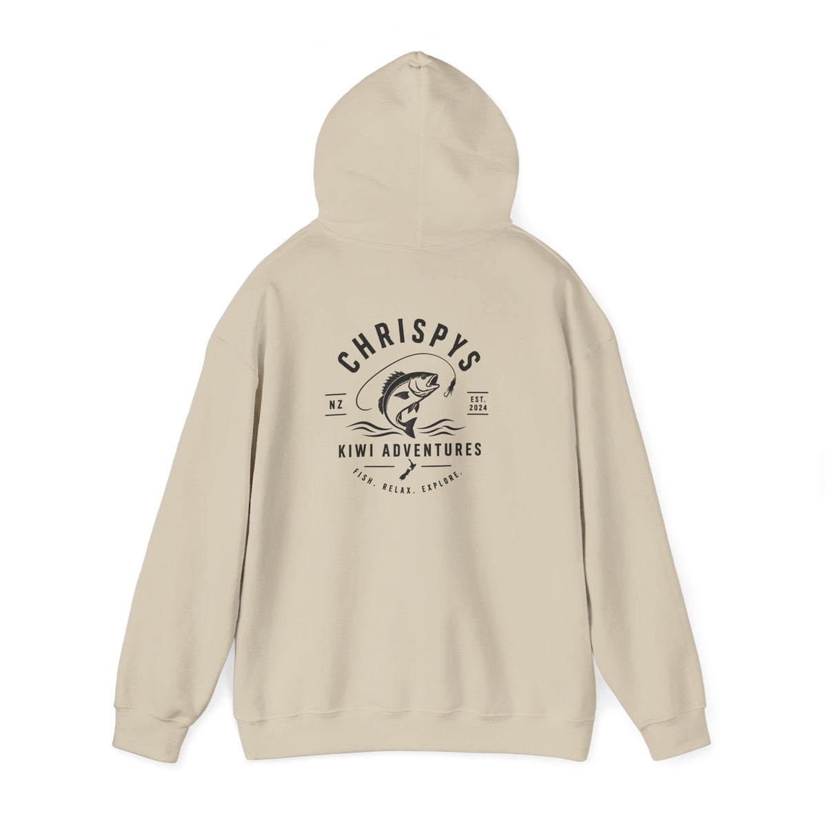 Chrispy’s Kiwi Adventures Fishing Hoodie