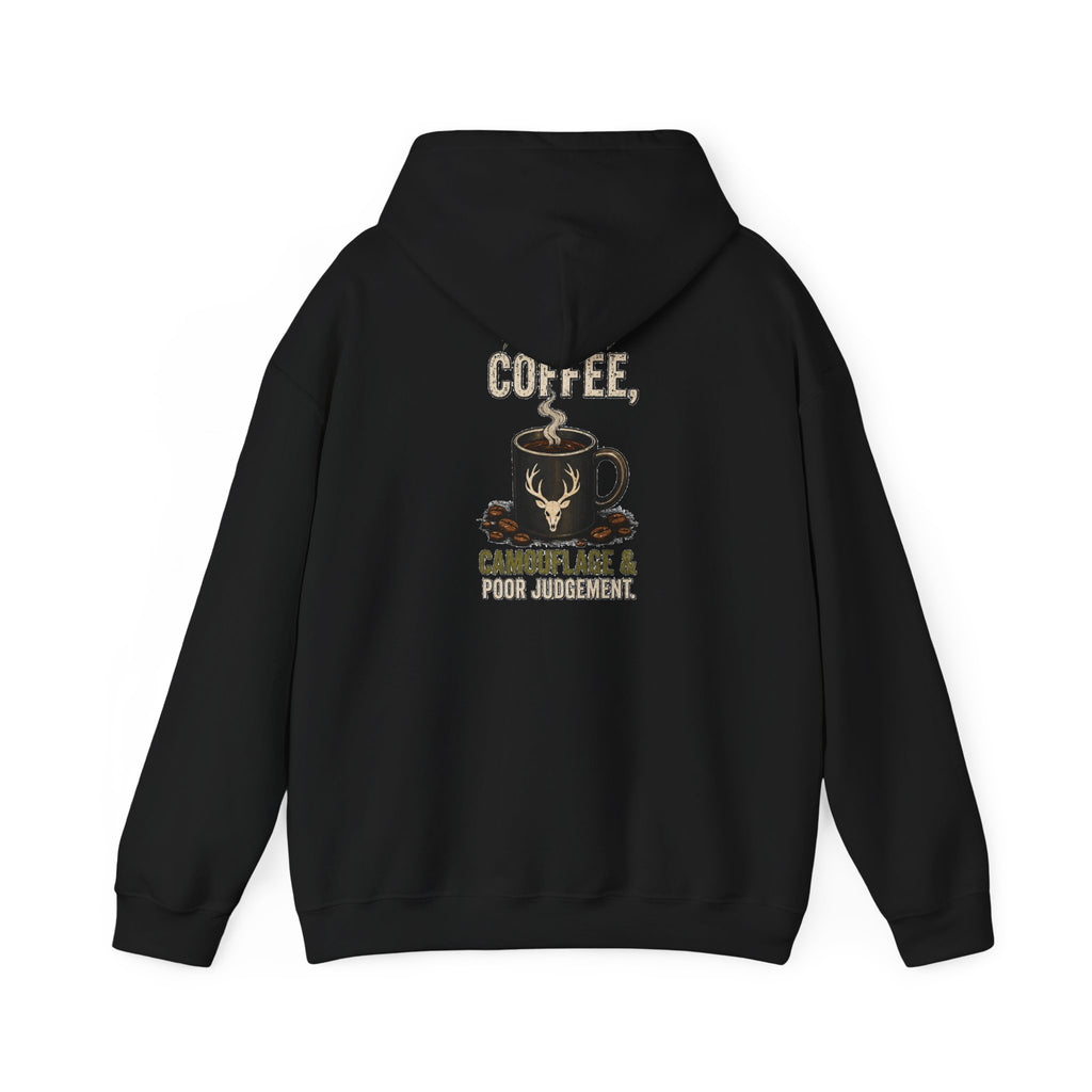 Coffee, Camouflage & Pour Judgment Hoodie