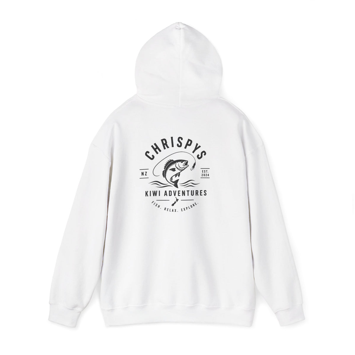 Chrispy’s Kiwi Adventures Fishing Hoodie