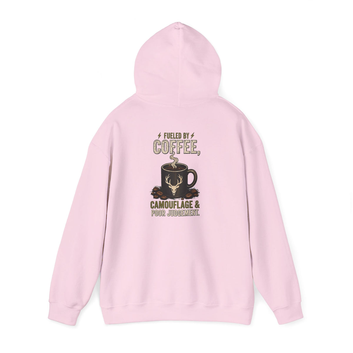 Coffee, Camouflage & Pour Judgment Hoodie