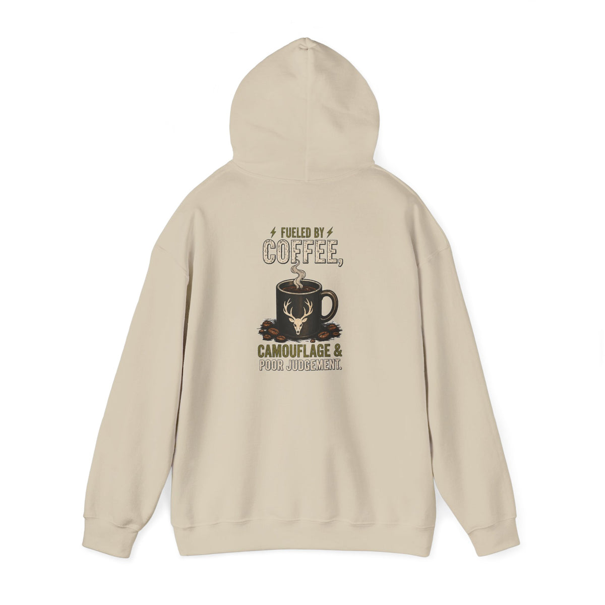 Coffee, Camouflage & Pour Judgment Hoodie