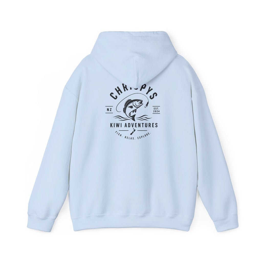 Chrispy’s Kiwi Adventures Fishing Hoodie