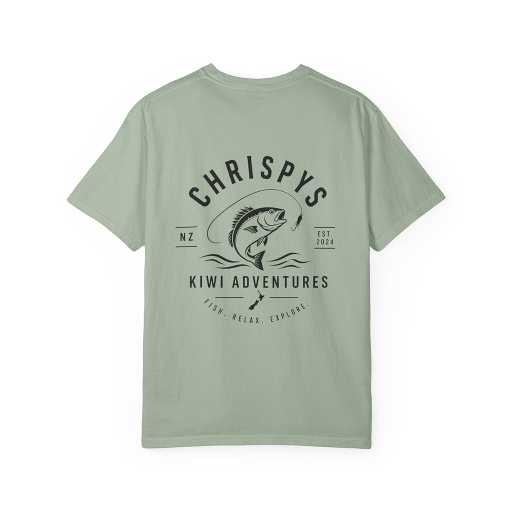 Chrispy’s Kiwi Adventures Fishing Tee