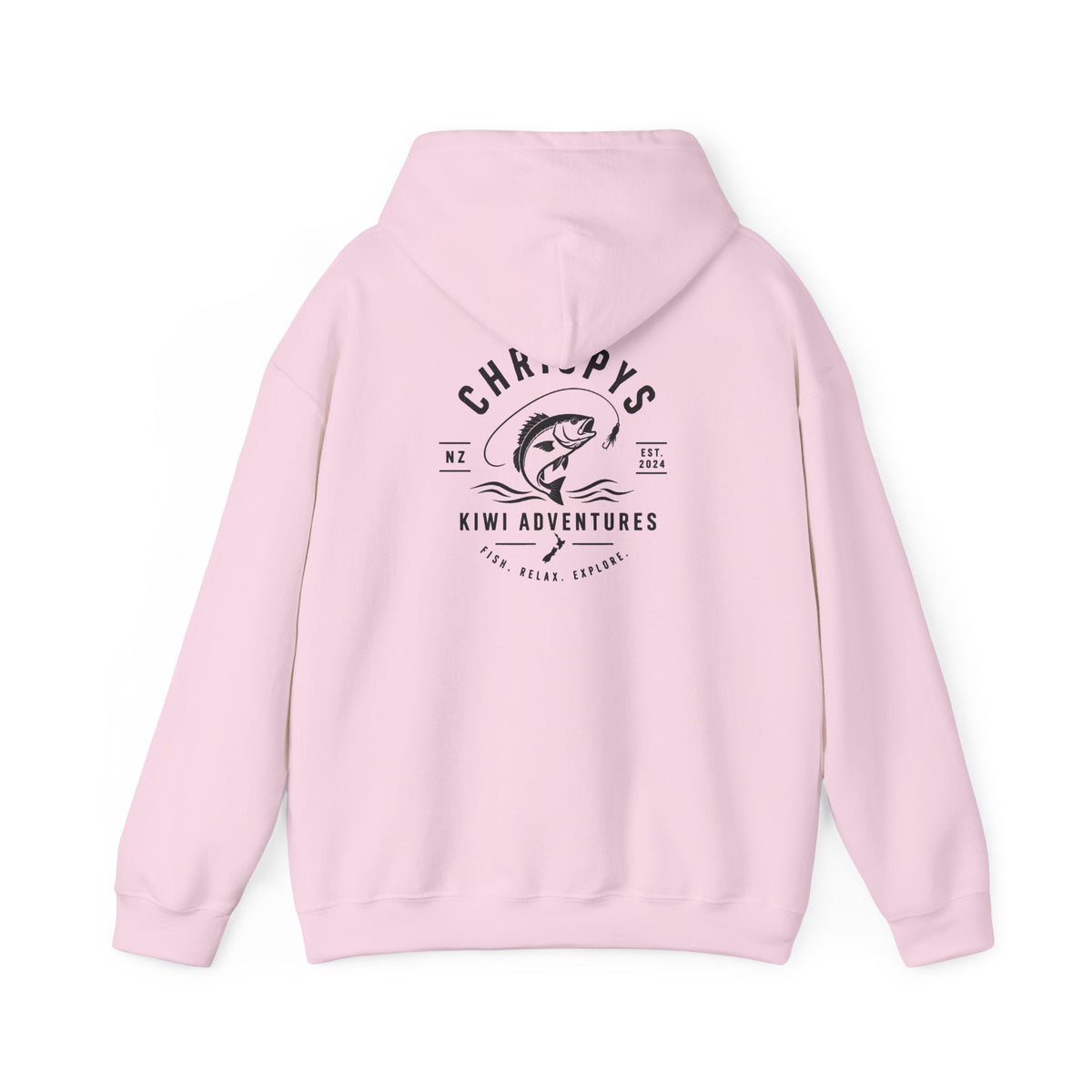 Chrispy’s Kiwi Adventures Fishing Hoodie