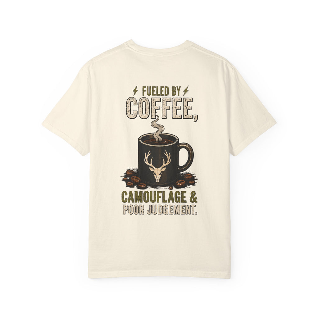 Coffee, Camouflage & Pour Judgment Tee