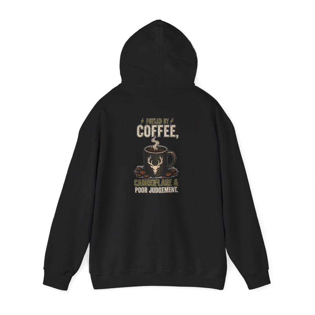 Coffee, Camouflage & Pour Judgment Hoodie