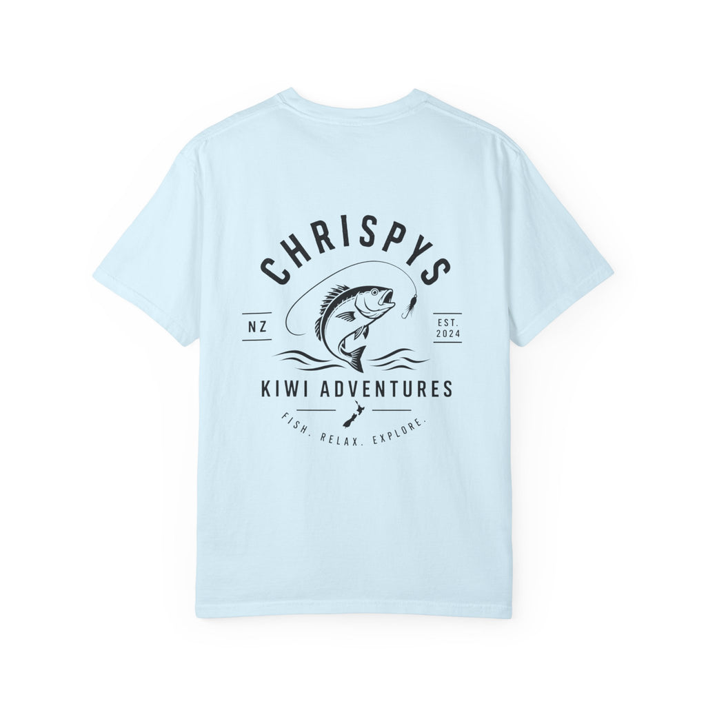 Chrispy’s Kiwi Adventures Fishing Tee